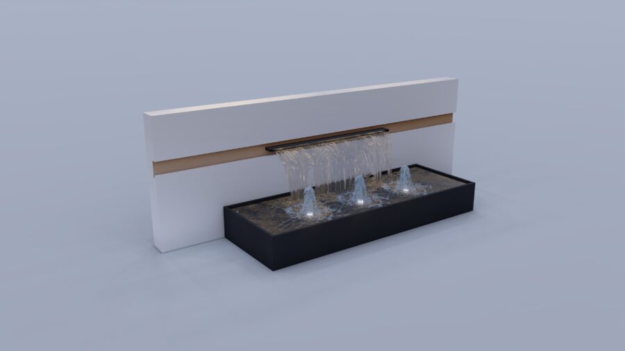 "VELORA" Modern Cascading Water Feature